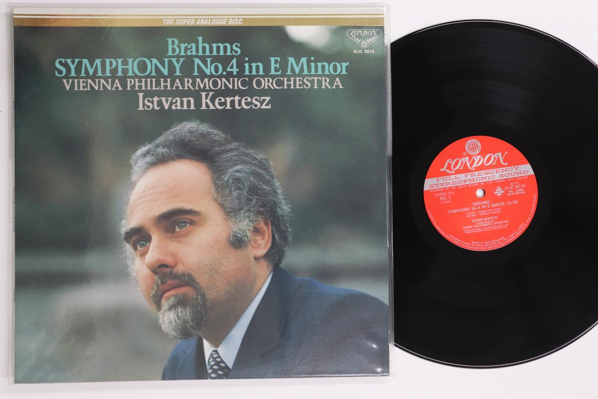 

LP Record BRAHMS, VIENNA PHILHARMONIC ORCHEST - Symphony No. 4 In E Minor KIJC9016 LONDON 1991 Japan Classical Used