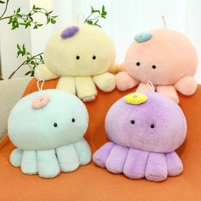 Super Soft Cloud Jellyfish Doll: Large Plush Octopus Pillow for Bedside Hugging