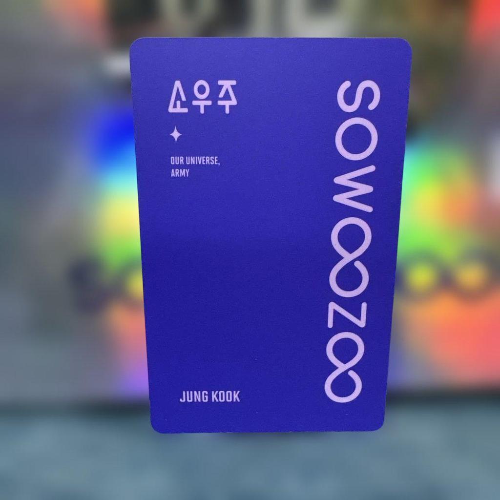 [USED] BTS SOWOOZOO Trading Cards Only Jungkook