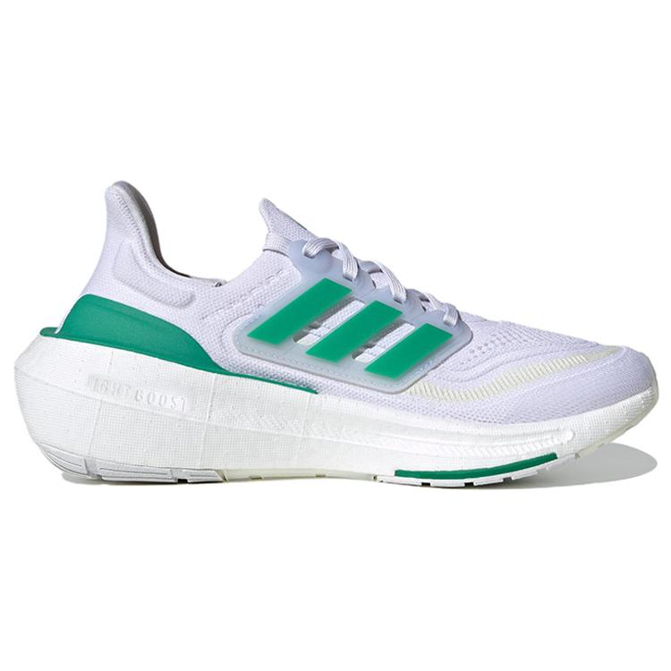New Adidas UltraBoost Light 'White Tint Court Green' Women's HQ6350