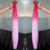 28 inch synthetic colored wig suitable for both women and men as a hair accessory