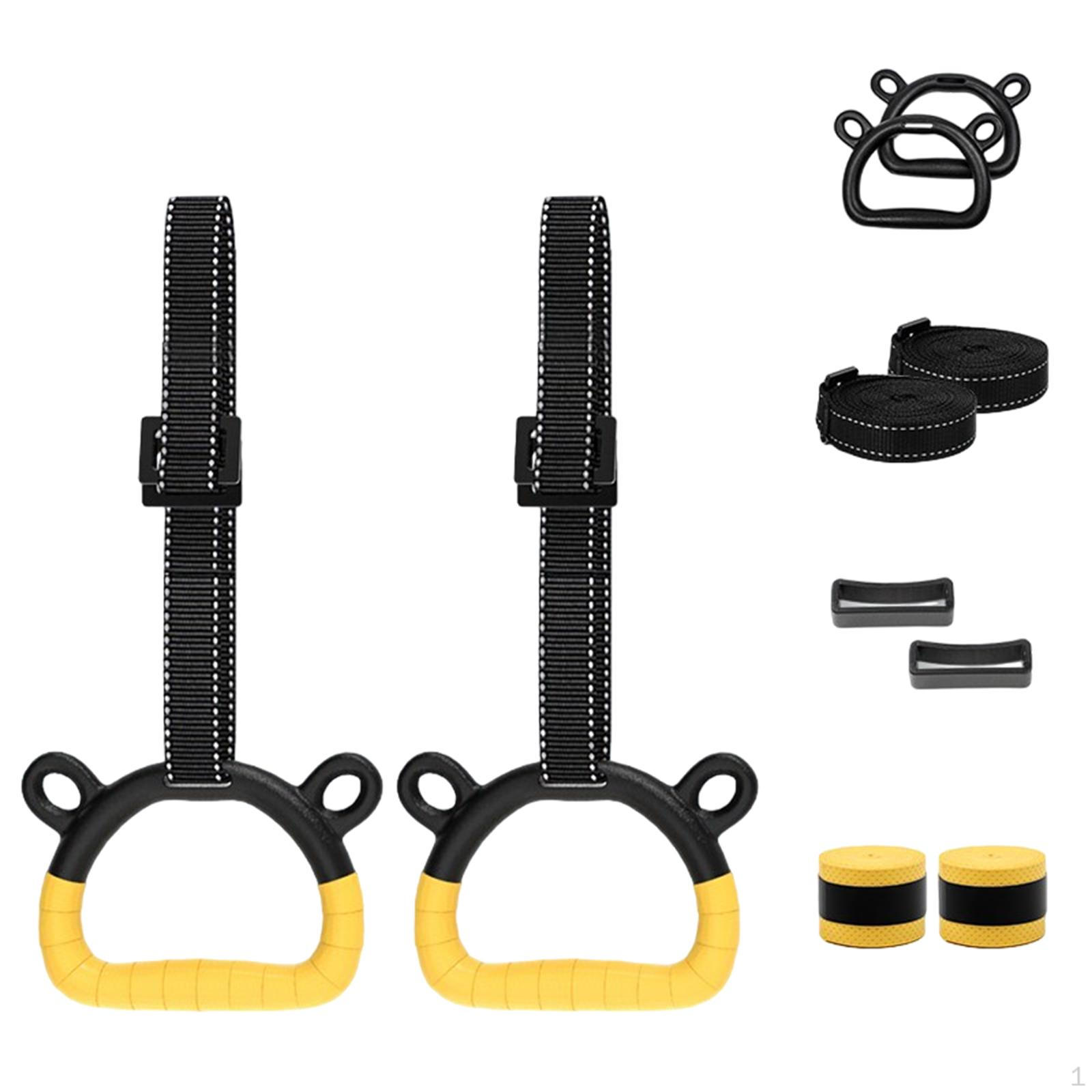 

Гимнастические кольца, повязки для пота, регулируемые ремни для занятий в помещении Single Length 1M