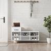 VidaXL Shoe Cabinet White 102x36x60 Cm Engineered Wood 831364