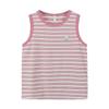 Girls' Striped Sleeveless Vest Top