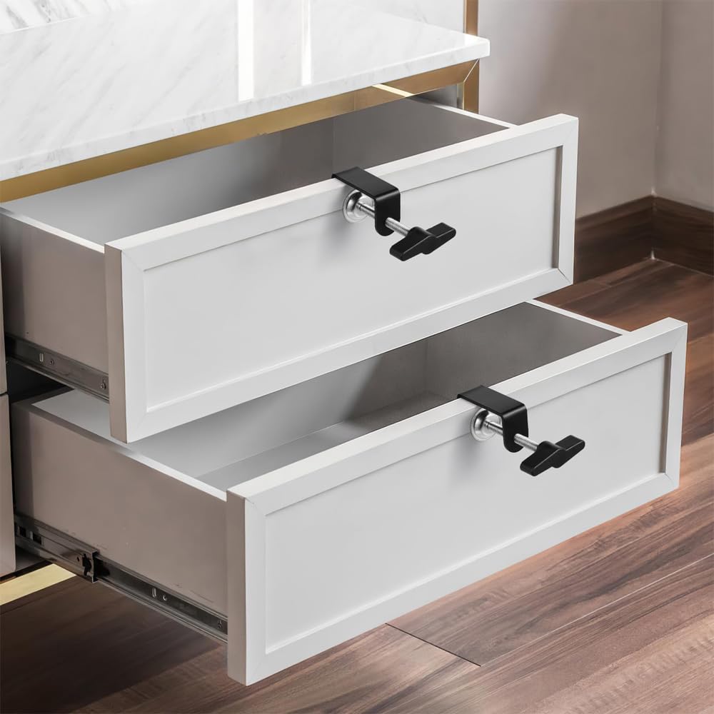 Botocoo Clamp Woodworking Tabletop Set of Storage Shelf Fixing Hanging Maximum Opening Adjustable DIY Fixing Prevents for Shelf Fixing Supplies