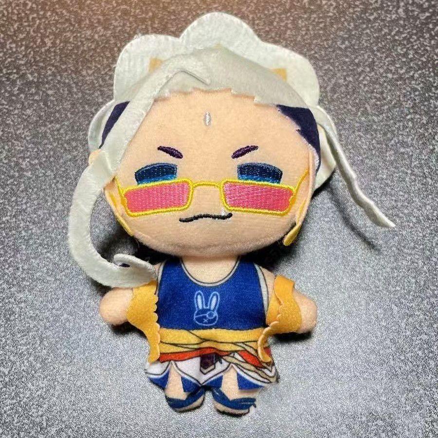 10Cm Anime Record Of Ragnarok Plush Doll Buddha Ying Zheng Poseidon Plush Pendant Keychain Backpack Decor Plusie Toy Fans Gifts