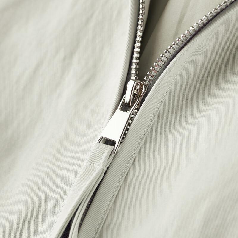Women's Color-block PU Leather Lapel Jacket