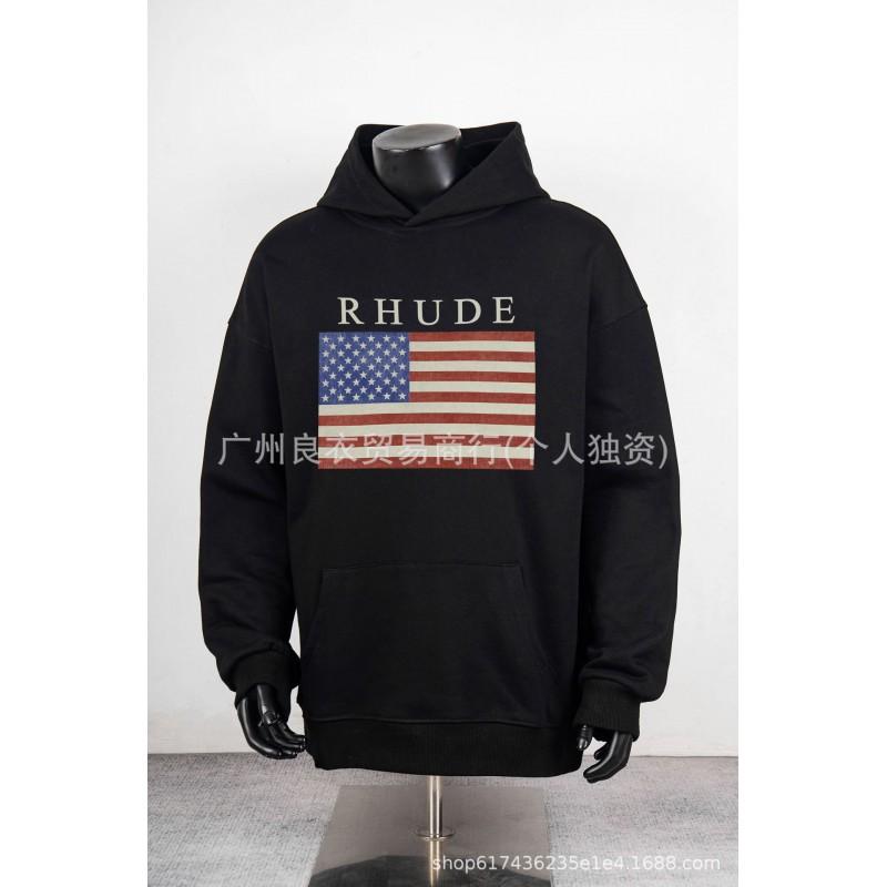 RHUDE Streetwear Hoodie Men Women Unisex