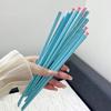 Reusable Chopsticks 5 Pairs Non‑slip Plastic Chop Sticks for Sushi Ramen Home Kitchen Use
