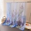 Bamboo Rhyme Yellow Encryption Yourou Yarn Printing Spring And Summer Silk Scarf Large Long Scarf Travel Shawl Sun Protection Women'S Scarf Headscarf