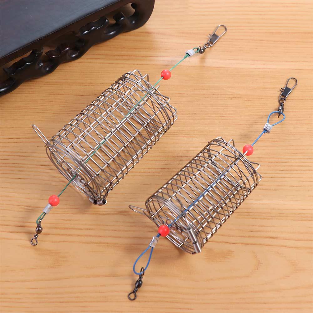 Holder Feeder Holder Container Fishing Bait Cage Bait Feeder Feeding Trap Basket Fishing Lure Cage