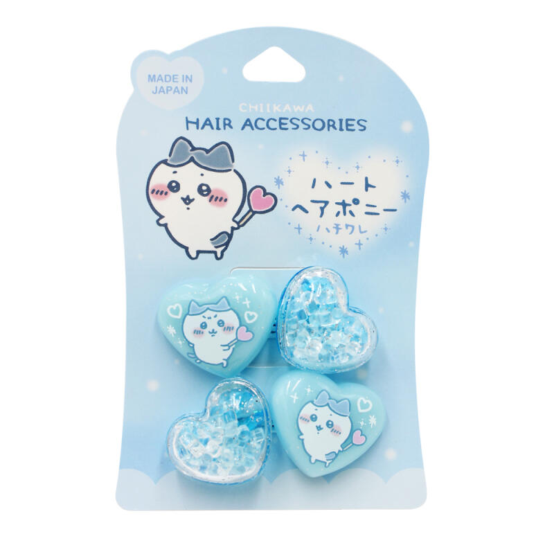 Заколка для волос Хативарэ с ушками и сердечком, из первых рук (2 куска)