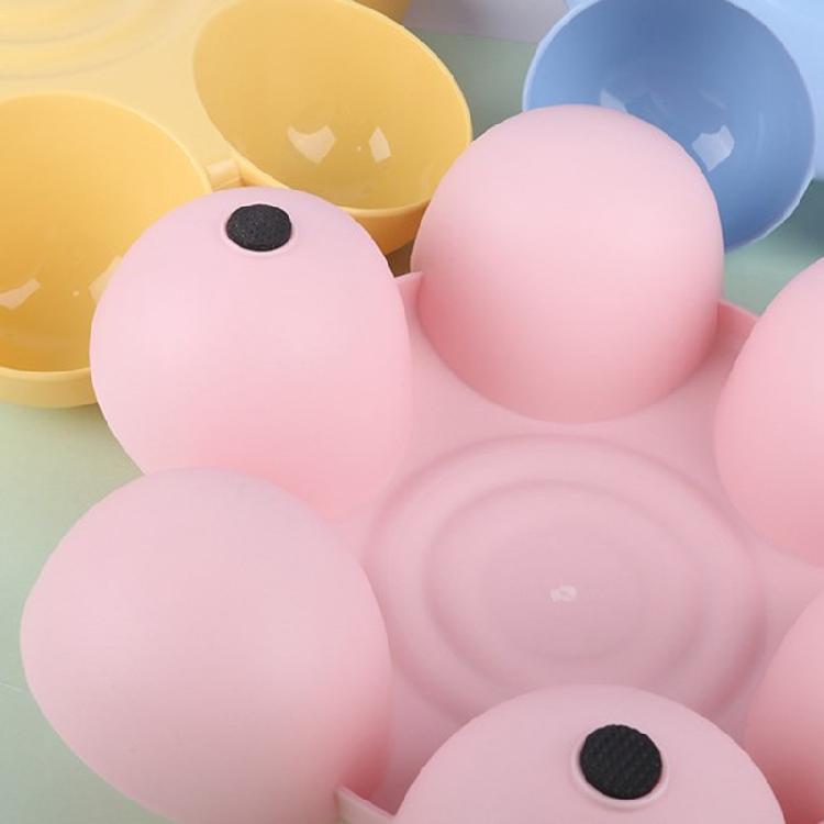 Cats Bowl Food Dispenser Tilted Bowls for Multiple Cats Safe Plastic Material