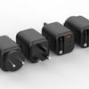 PD 40W Fast Charging Retractable Charger: Gallium Nitride, Dual A+C Port, Multifunction, Visible Charge Indicator.