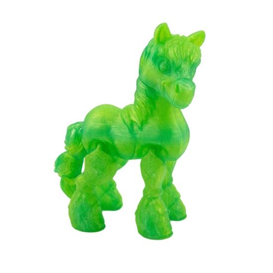 

3D-печатная фигурка лошади с подвижными суставами, статуэтка пони, игрушка-антистресс, модель животного, украшение для рабочего стола, орнамент Small