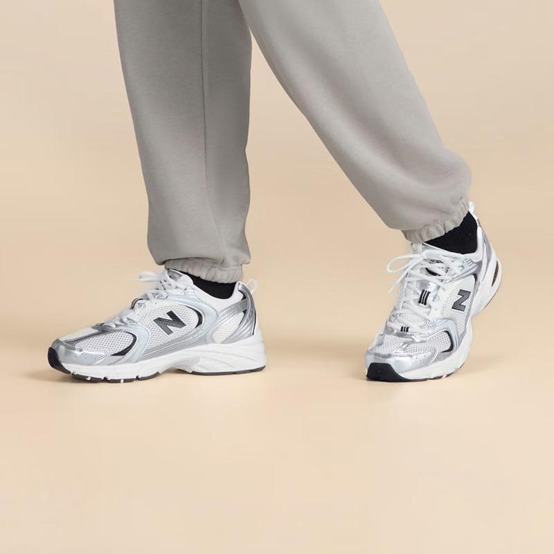 NEW BALANCE Men's and Women's Retro Mesh Shoes for Spring - Breathable Versatile Comfortable Leisure Sports Shoes - MR530GMT