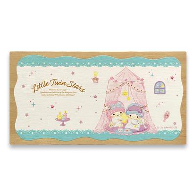 Sanrio Characters Baby Tooth Case Happiness My Room Little Twin Stars SANRIO LittleTwinStars ARASE Character Paulownia Wood Baby Tooth Case
