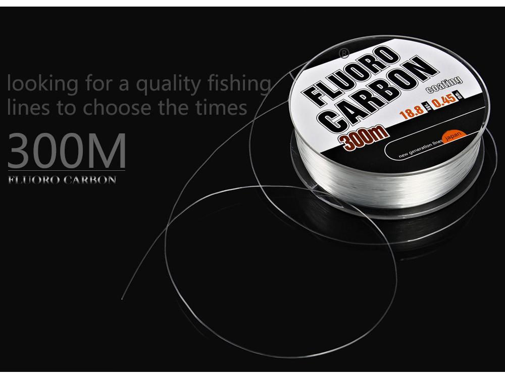 FISHKING Nylon Fiskelina 300m Kolimitation Lure & Leader för Havsfiske