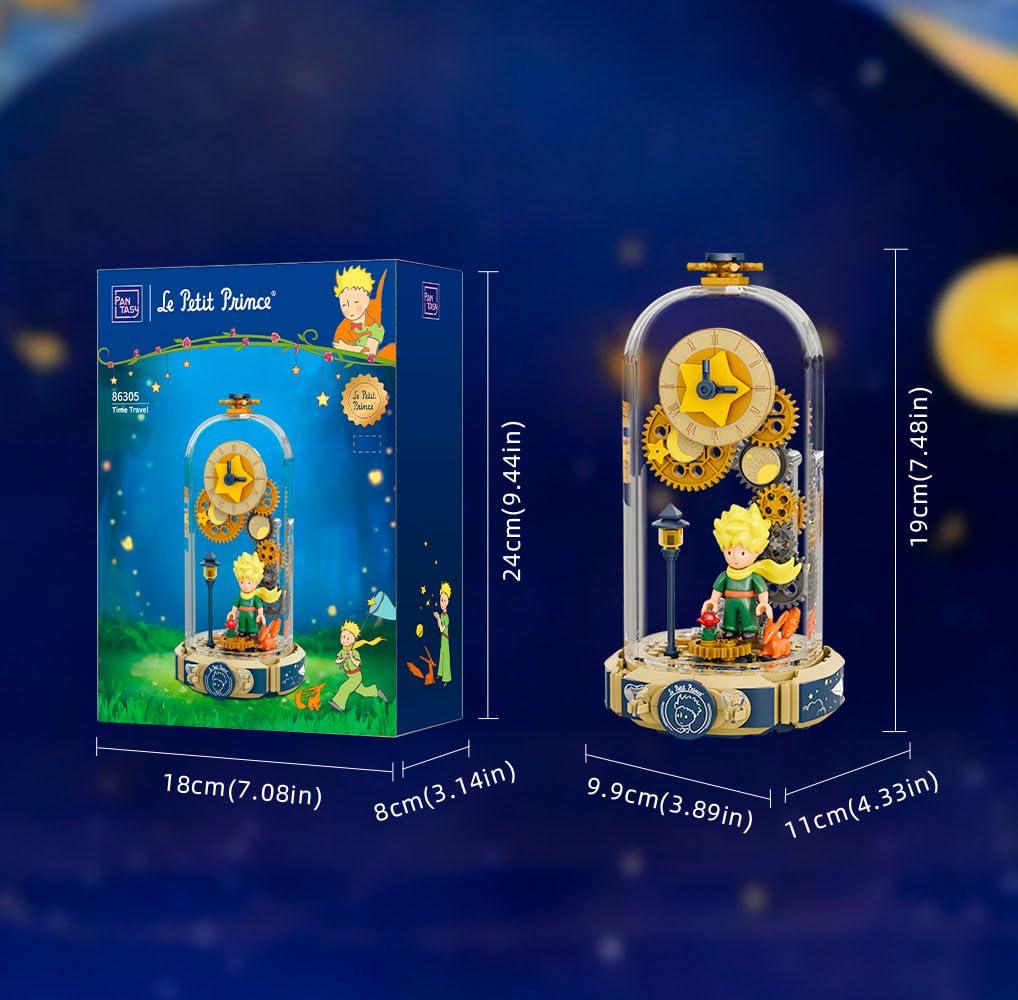 PANTASY The Little Prince Time Travel Building Set for Adults and Teens, DIY Assembly Model, Collectible, Decorative Gift