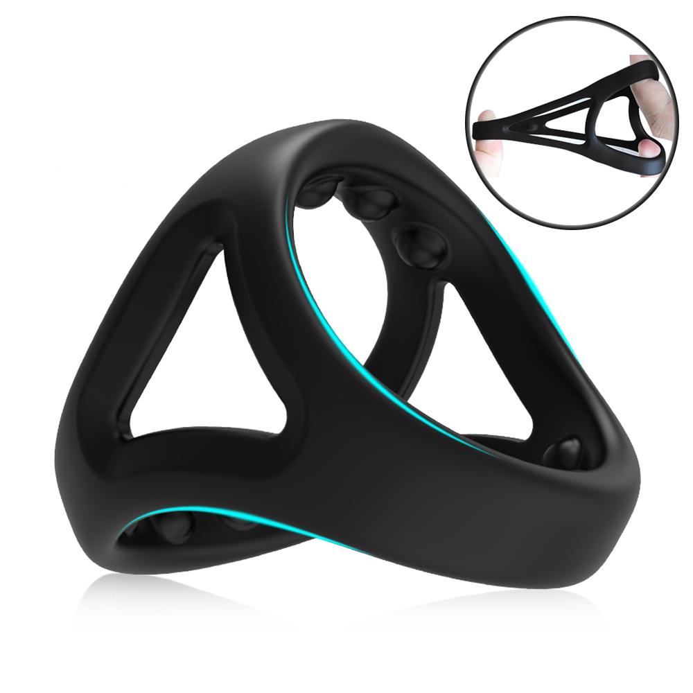 Silicone Penis Cock Ring on for Man Delay Ejaculation Sex Toys for Men Couple Rings Cockring Adult Goods for