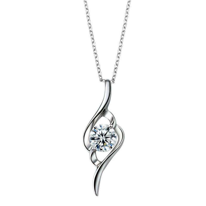 Cupid's Arrow S999 Silver Necklace - Women's Clavicle Chain Gift for Girlfriend, Birthday & Valentine's Day