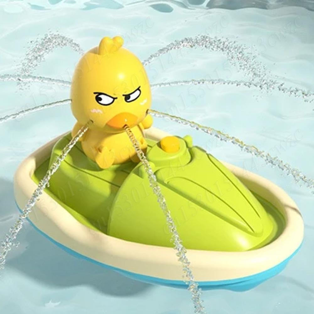 New Duck Bath Toys Water Spray Bathroom Bathing Toy for Toddlers Bathtub Water Spray Toy Bath Shower Tub Toys Bath Squirters