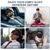 1Pc/2Pcs/3Pcs 3D Eye Contour Sleep Mask Zero Eye Pressure Eye CoverSoft And Com Fortable To Help With Deep Sleep And Yoga Relaxation Adjustable Strap