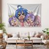 Anime Lucky Star Hanging Cloth Healing Department Campus Style Decorative Cloth Girl's Room Tapestry Room Decoration