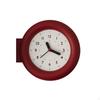 Corner Wall Clock Minimalist Design Double Sided Vintage for Office