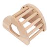 Hamster Wooden Arch House Hollow Arch Wooden Hut for Gerbils Chinchillas Guinea Pigs Golden Bears