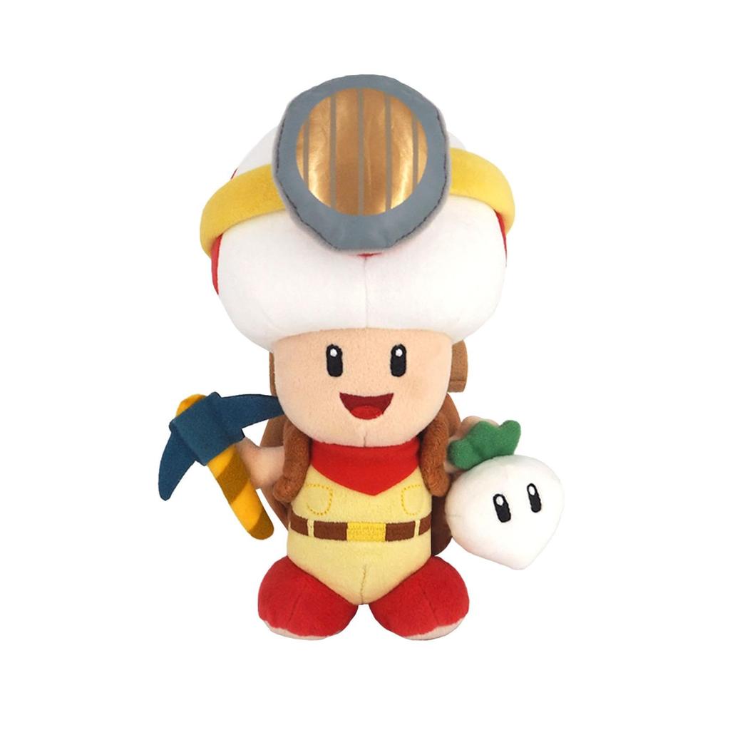 Sanei Boeki Captain Toad: Treasure Tracker (Standing) W12 x D13.5 x H21.5cm Plush Toy SK02