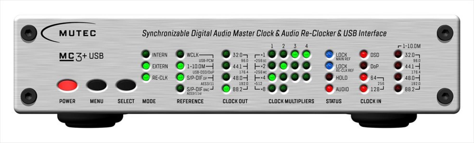 

MUTEC MC-3+USB Aluminum USB Digital Audio Master Clock Generator MUTEC