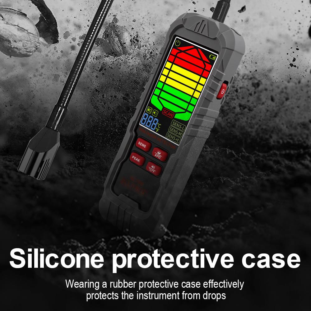 New Professional Portable Air Conditioning Leak Detector Refrigerant Halogen Tester Meter HFC HCFC CFC PFC HFO R22 R32 R134A Combustible Gas Detector