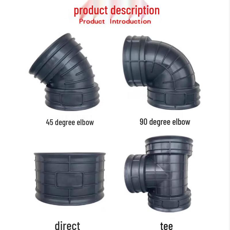 HDPE Tee Pipe Fitting DN110