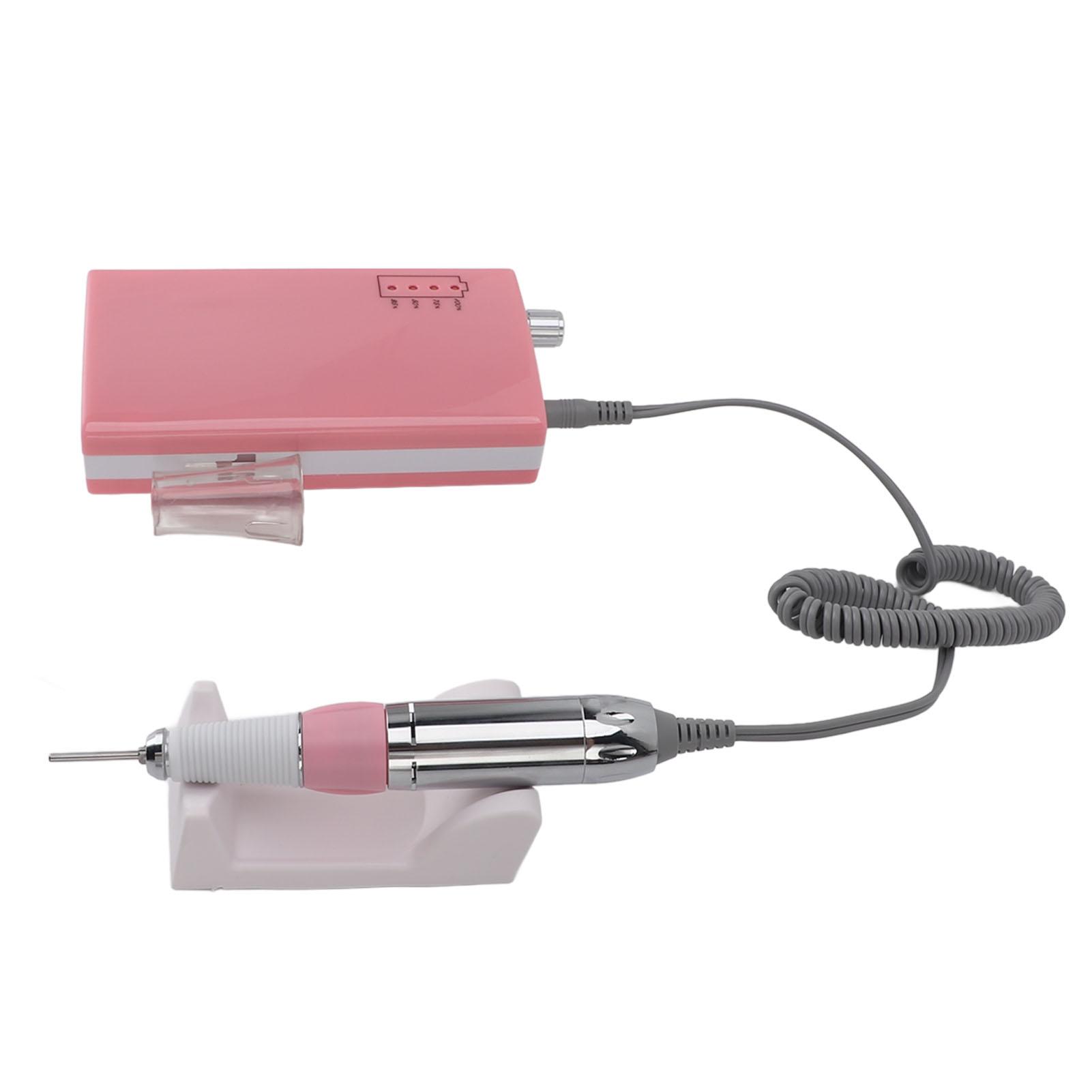 Электрическая дрель для ногтей 30000 об/мин. Высокоскоростная машинка для полировки — фото 7