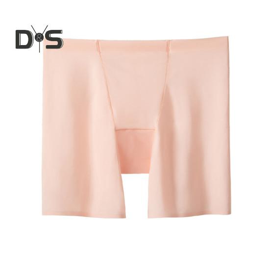 Summer Thin Women Safety Shorts Cool Breathable Seamless Shorts Solid Color High Waist Elasticity Safety Shorts