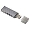 Memory Card Reader 5Gbps Transfer Rate 3 in 1 USB Type A 3.0 Male Female Micro USB Storage Card Reader
