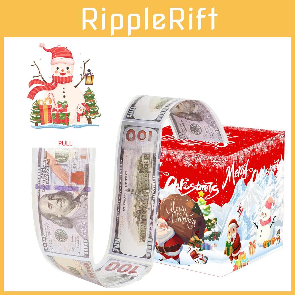 Red Christmas Celebration Snowflake Paper Gift Box For Party Decor And Gifting