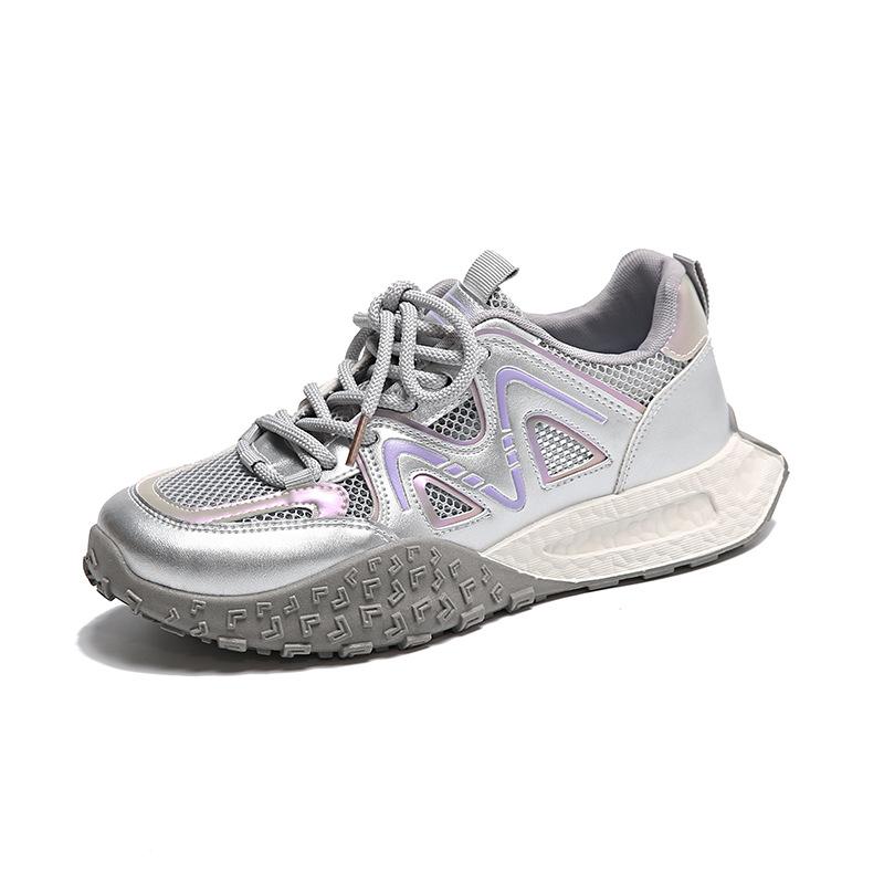 Internet Celebrity Dad Women's Shoes Women's Korean Version Ins Tide 2025 New Little White Shoes Student Casual Sports Shoes Women JCF2603