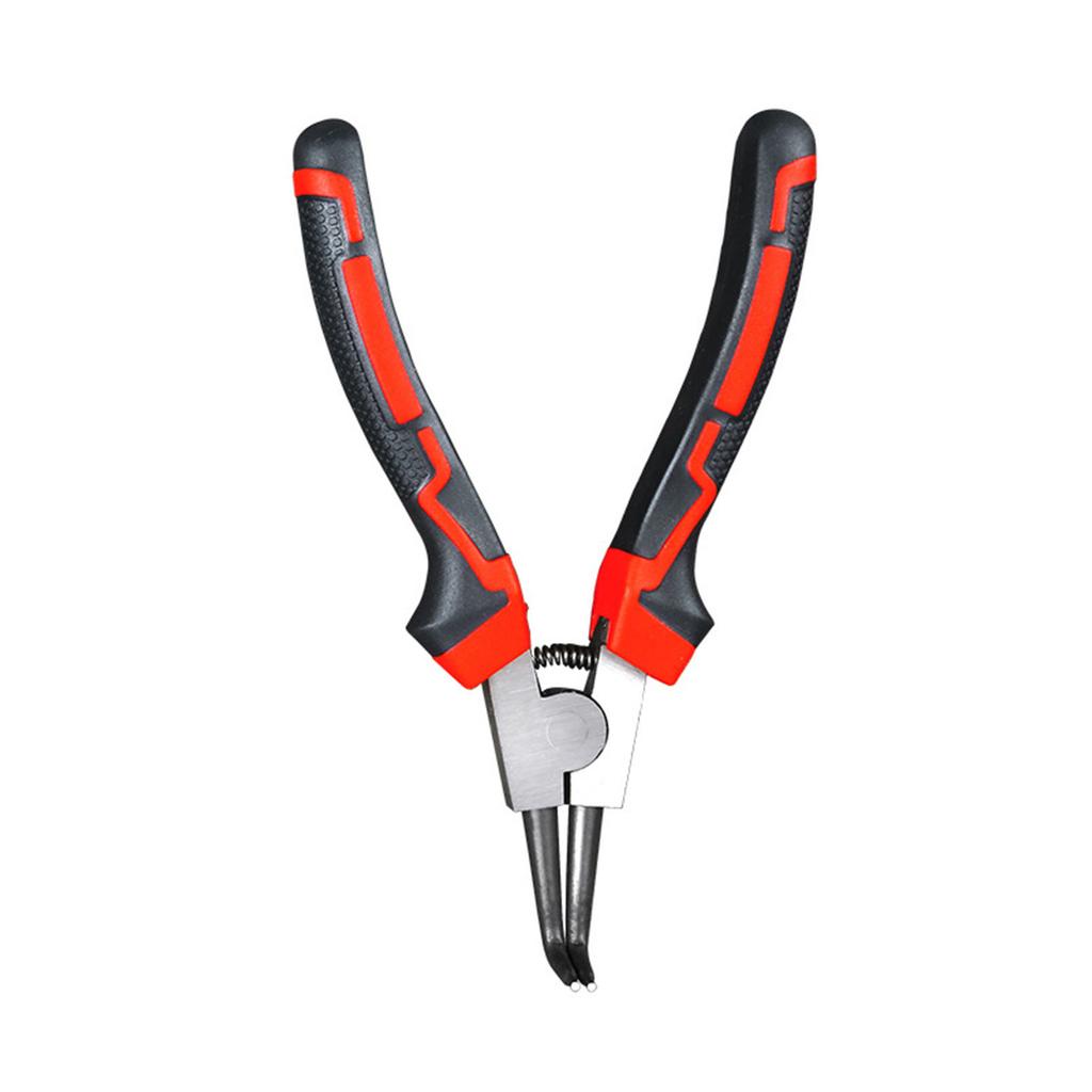 Cleste cu inel elastic de 7 inch Cleste Circlip Pentru Sarcini Precise Cu Durabilitate Oțel Aliaj Și Cap Ergonomic Îndoit