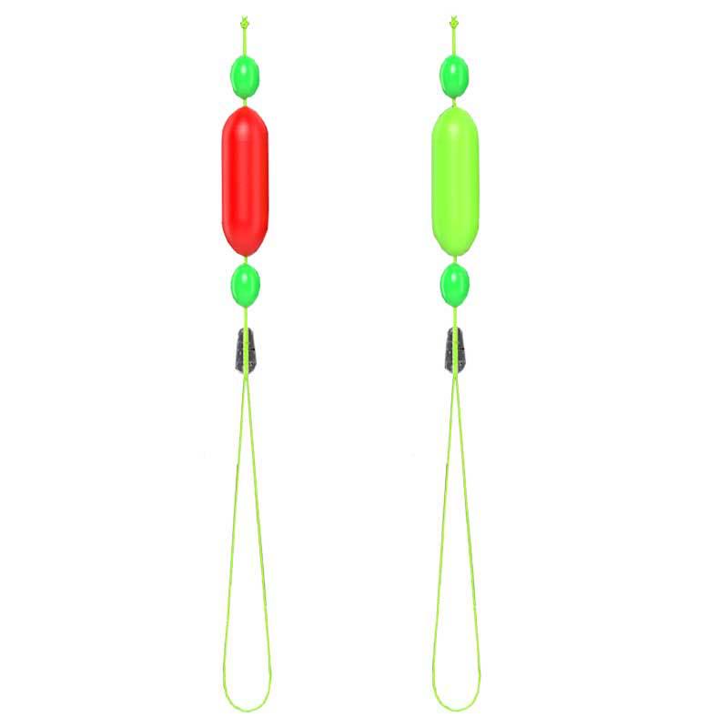 Anti-Water-Flow Luminous Float Rod Tip Cord with Eye-Catching Bean for Mèn Gān Fishing Method
