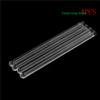 4Pcs Glass Stirring Rod Lab Use Stir Glass Stirring Rod Glass Laboratory Tool 6*100mm