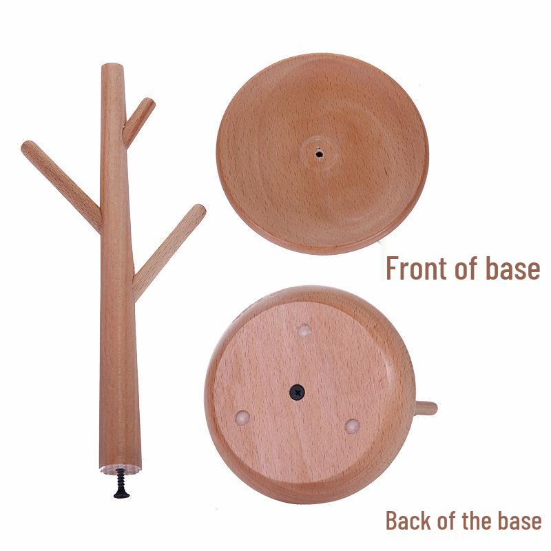 Solid Wood Jewelry Stand - Bracelet, Watch, Earrings, Rings Holder