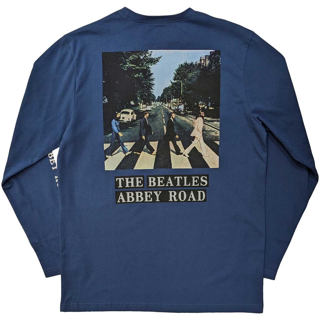 The Beatles Unisex Adult Abbey Road Cotton Long-Sleeved T-Shirt
