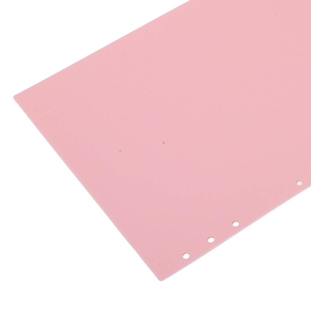 20pcs Binding Presentation Covers PP Plastic Frosted Waterproof Removable Paper Binding Covers for Documents