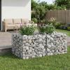 Gabion Raised Bed Silver