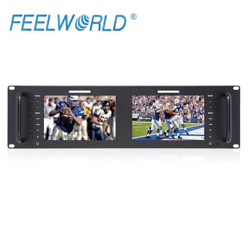 

Fuweide 3RU Dual 7-inch Broadcast Monitor