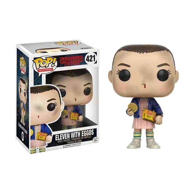 POP Stranger Things Figur Montauk Charakter Eddie Dustin Steve Actionfigur Puppen Spielzeug Sammlung Raumdekoration Geburtstagsgeschenk