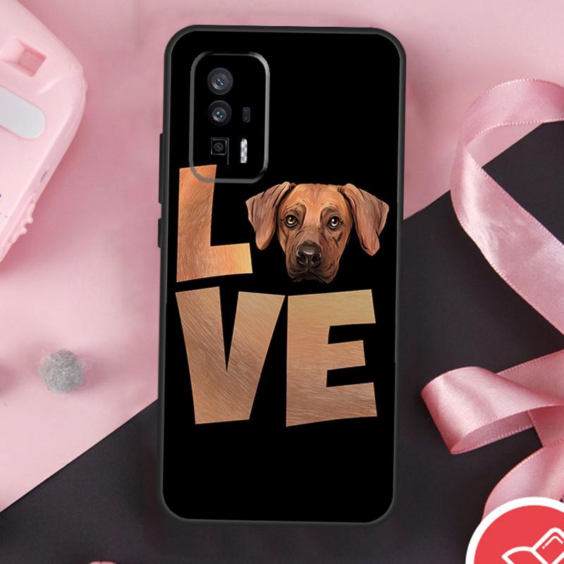 Rhodesian Ridgeback Dog Case For Xiaomi 14 Ultra Mi 15 13 11T 12T 13T 14T Pro POCO X7 Pro X3 X5 X6 F5 F6 F7 Cover