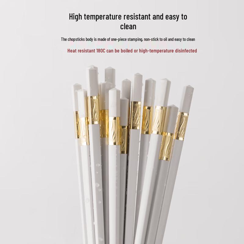 Premium Antibacterial Alloy Chopsticks